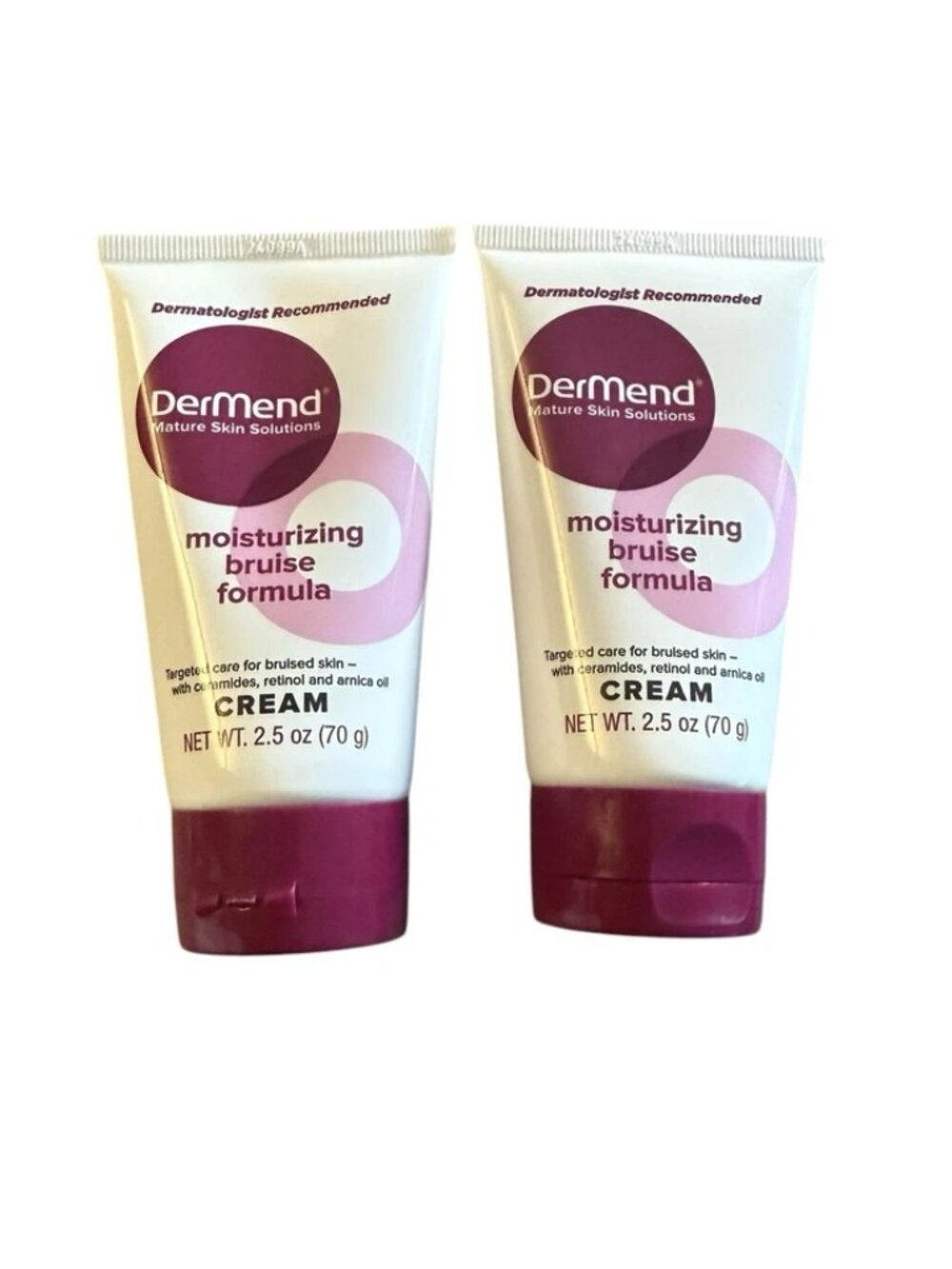 2x Dermend Bruise Cream 2.5 Oz No Box Sealed 2 Pack